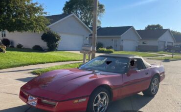 Chevrolet-corvette-convertible-1989-red