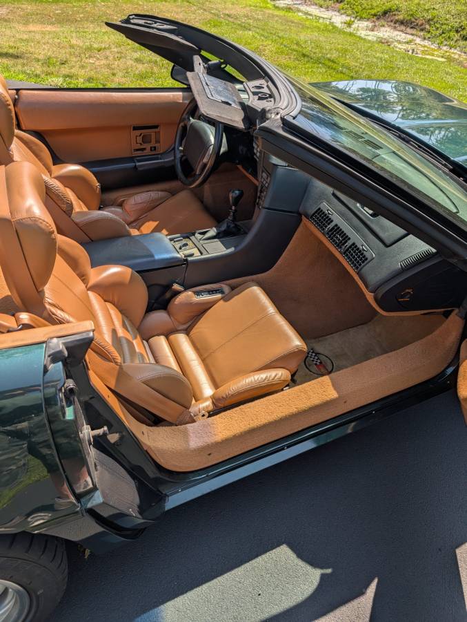 Chevrolet-corvette-convertible-1991-green-10