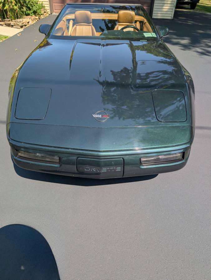 Chevrolet-corvette-convertible-1991-green-14