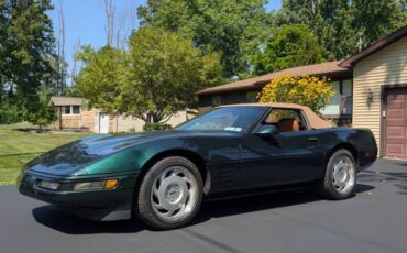 Chevrolet-corvette-convertible-1991-green-3