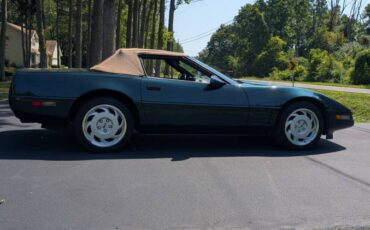 Chevrolet-corvette-convertible-1991-green-4