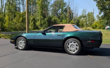 Chevrolet-corvette-convertible-1991-green-7