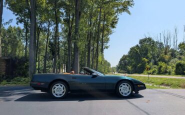 Chevrolet-corvette-convertible-1991-green-9