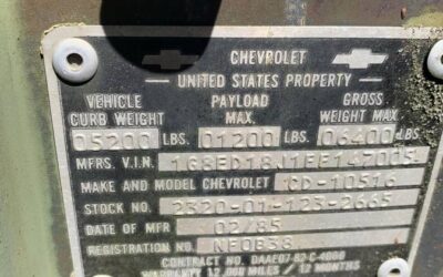 Chevrolet diesel 1985