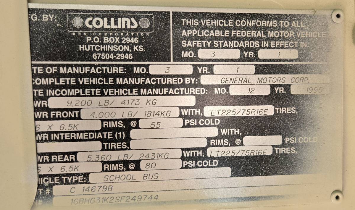 Chevrolet-g-series-1-ton-nominal-1995-blue-1