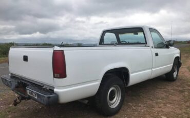 Chevrolet-gmt-400-12-8-bed-1-owner-50k-1990-white-2