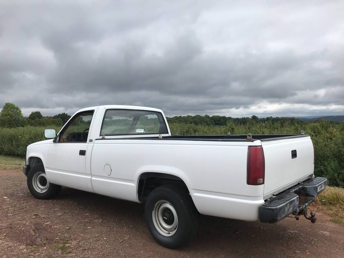 Chevrolet-gmt-400-12-8-bed-1-owner-50k-1990-white