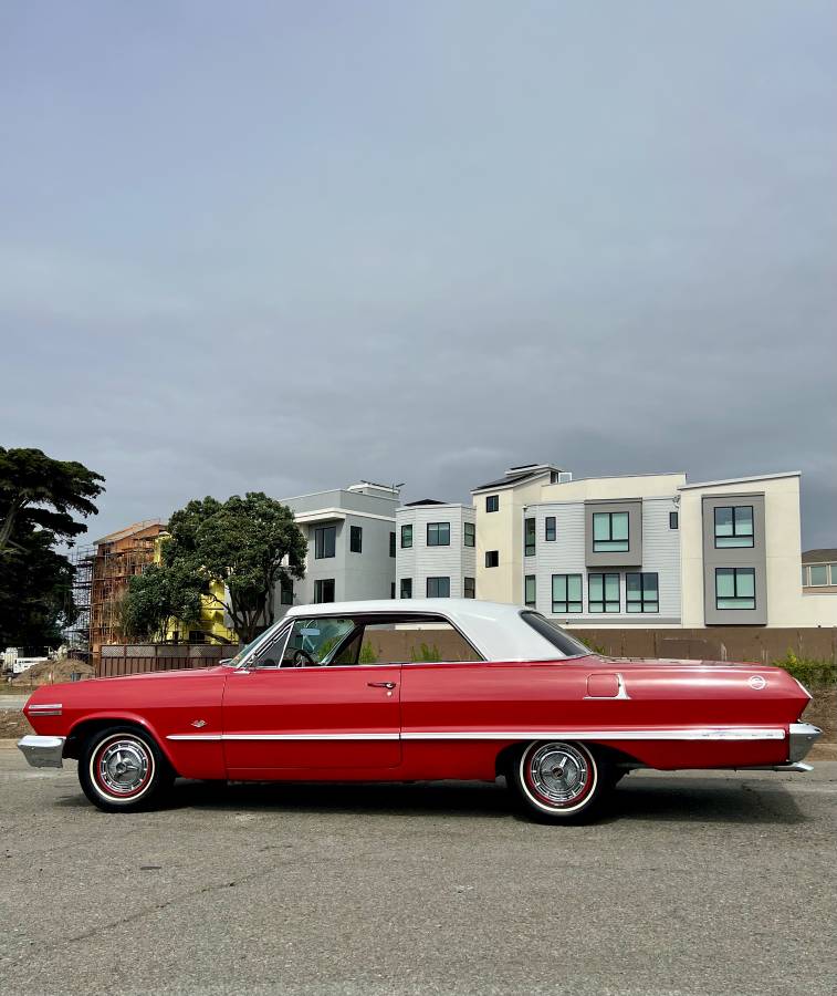 Chevrolet-impala-1963-red