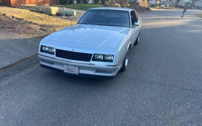 Chevrolet monte carlo ss 1985