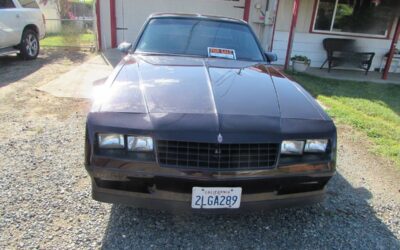 Chevrolet monte carlo ss 1988