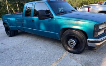 Chevrolet-silverado-1500-1993-green-1