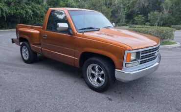 Chevrolet-silverado-1500-work-truck-1990-orange