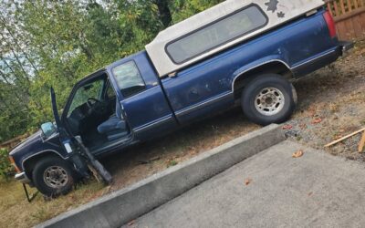 Chevrolet silverado 2500 – new speedometer panel 1994