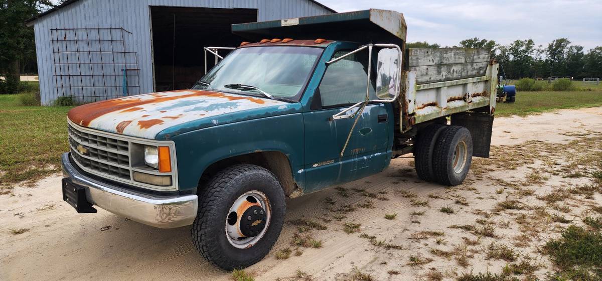 Chevrolet-silverado-3500hd-1993-green-3