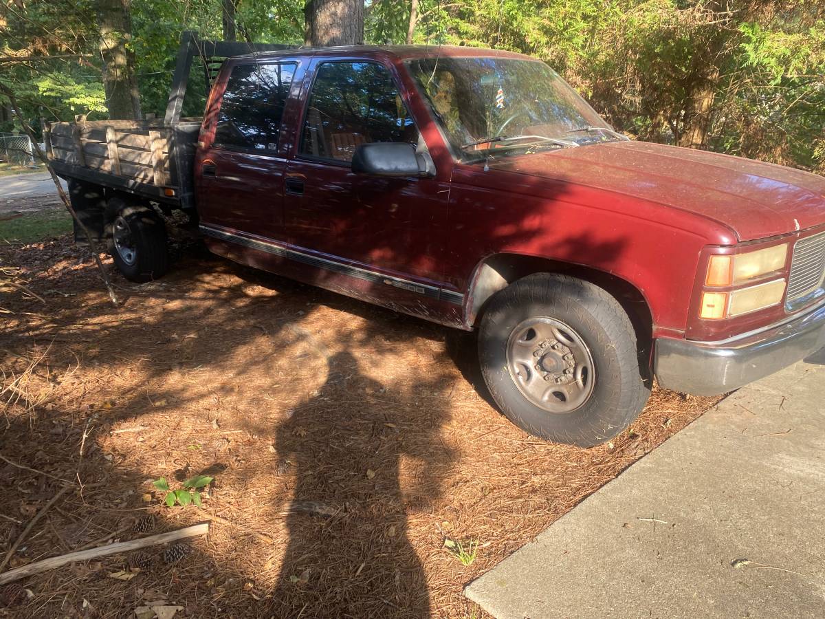 Chevrolet-silverado-3500hd-1993-red-1