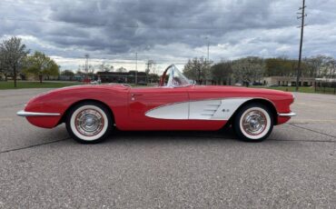 Chevy-corvette-convertible-1958-red-1