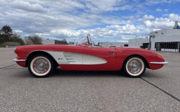 Chevy-corvette-convertible-1958-red