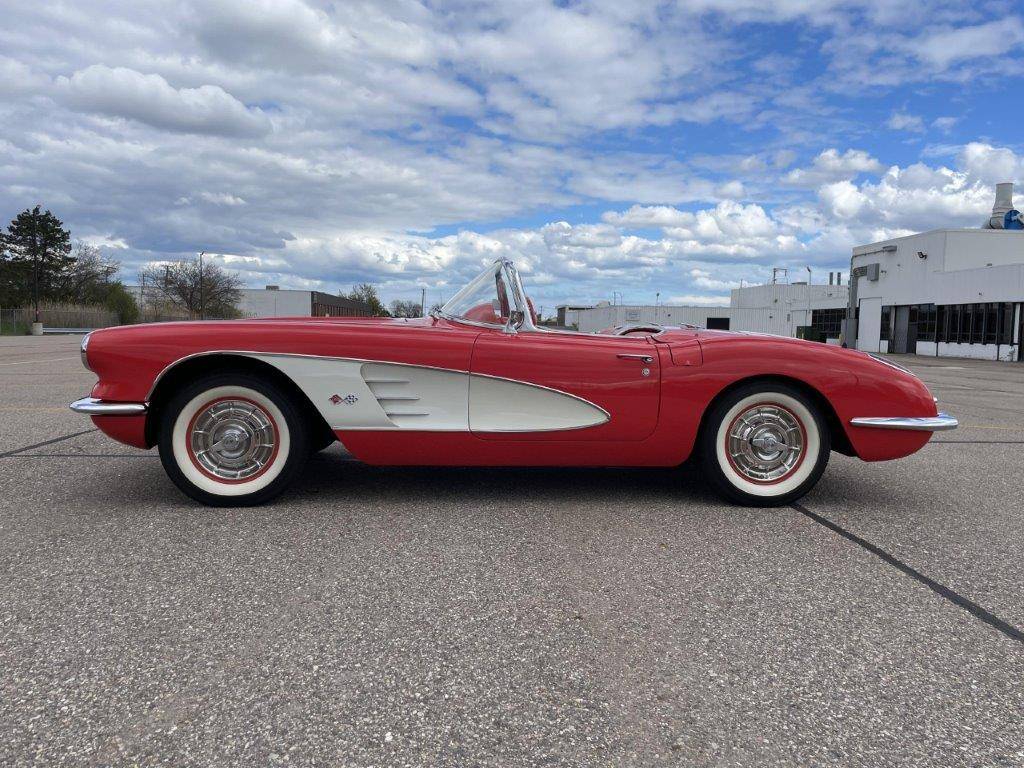 Chevy-corvette-convertible-1958-red