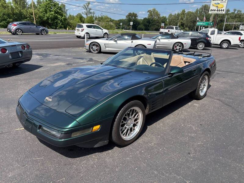 Chevy-corvette-convertible-1994-green-2