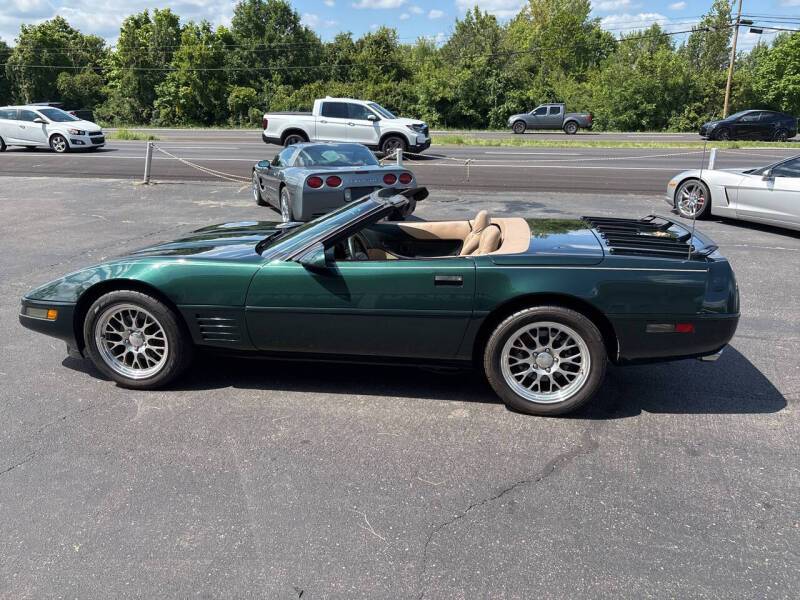 Chevy-corvette-convertible-1994-green-3
