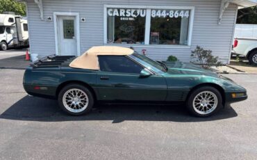 Chevy-corvette-convertible-1994-green-8