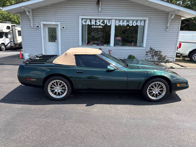 Chevy-corvette-convertible-1994-green-8