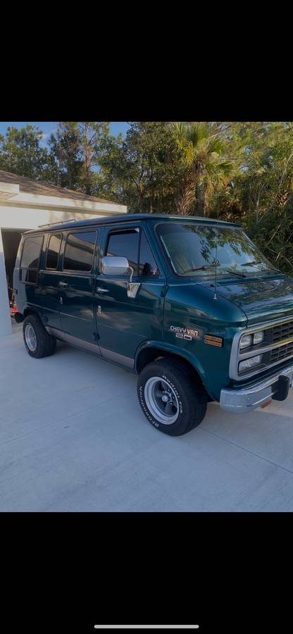 Chevy-g-20-series-conversion-van-1994-green