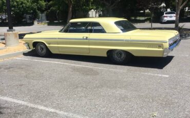 Chevy-impala-ss-1964-yellow-7