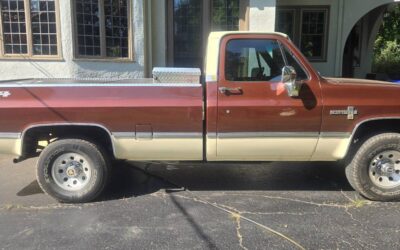 Chevy k10 4×4 1983