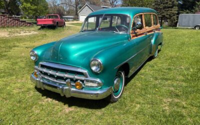 Chevy station wagon 1952