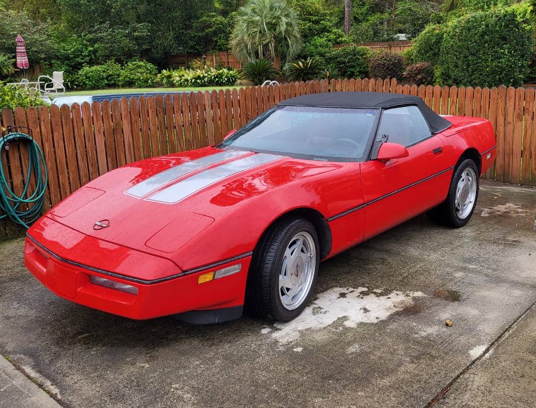 Corvette-1989-red