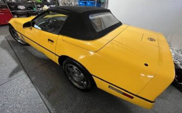 Corvette-convertible-1990-yellow-1