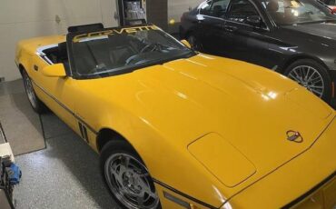 Corvette-convertible-1990-yellow-2