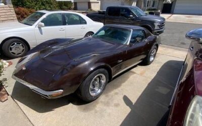 Corvette stingray chevy 1972