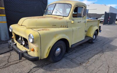 Dodge 1/2 ton truck 5 window pilot house 1952
