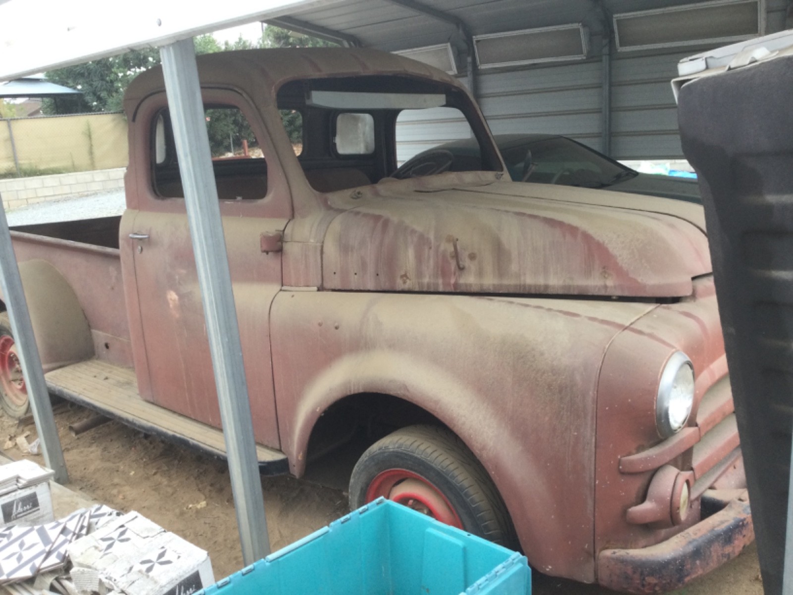 Dodge-B-Series-1951-Pickup-with-bed-1