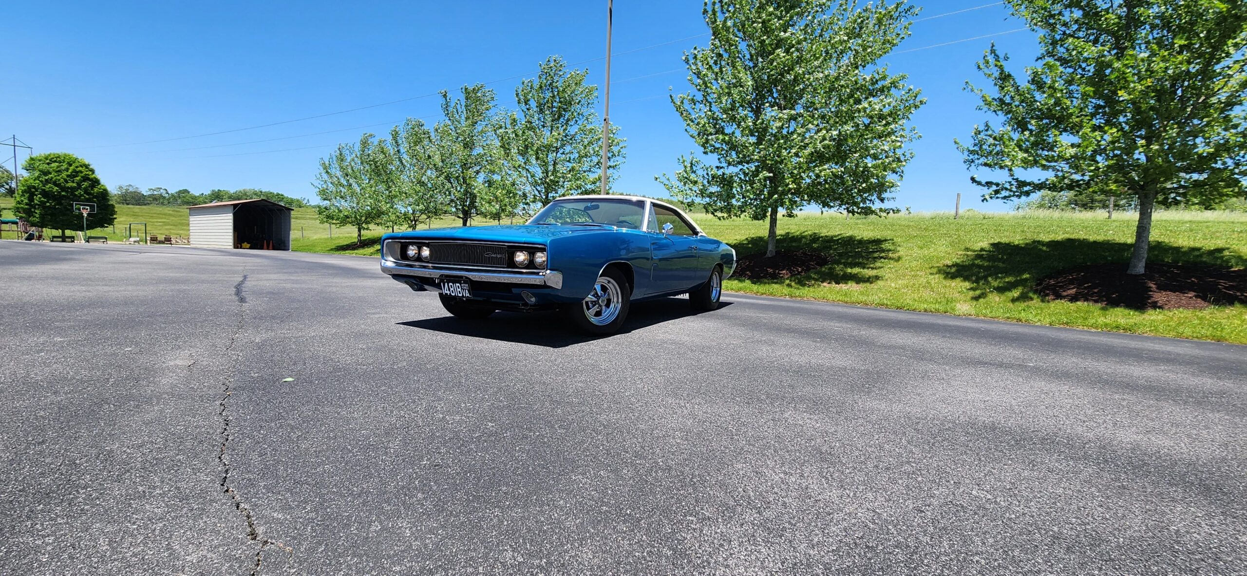 Dodge-Charger-rt-1968-Blue-White-17