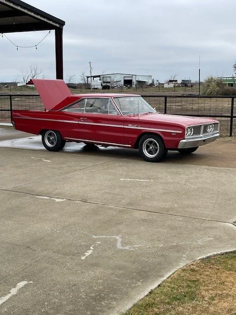 Dodge-Coronet-1966-Red-White-23