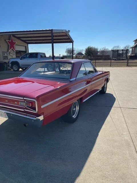 Dodge-Coronet-1966-Red-White-24