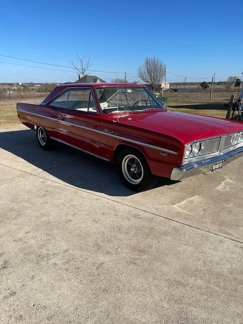 Dodge-Coronet-1966-Red-White-8