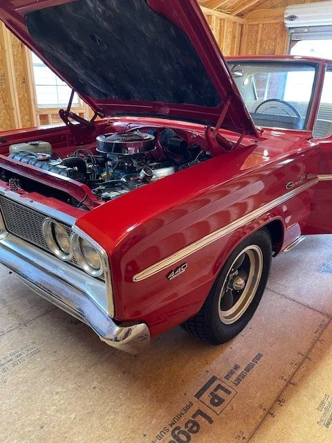 Dodge-Coronet-1966-Red-White