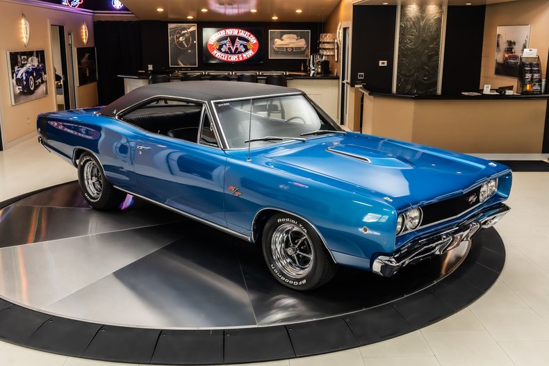Dodge-Coronet-1968-Blue-Black-11