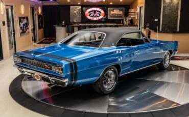 Dodge-Coronet-1968-Blue-Black-14