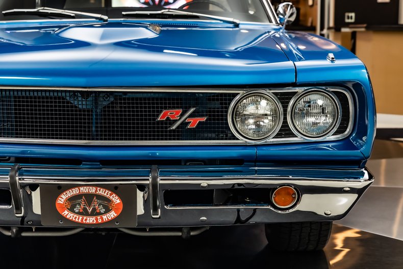 Dodge-Coronet-1968-Blue-Black-28