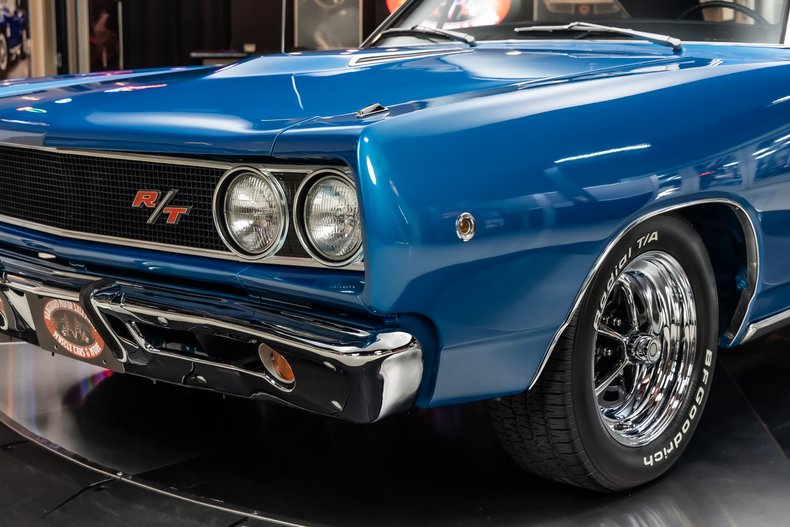 Dodge-Coronet-1968-Blue-Black-29