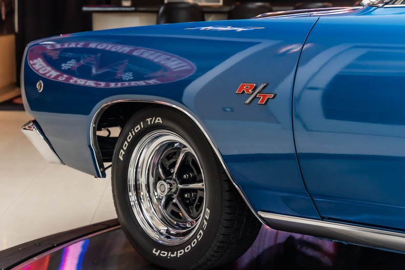 Dodge-Coronet-1968-Blue-Black-36