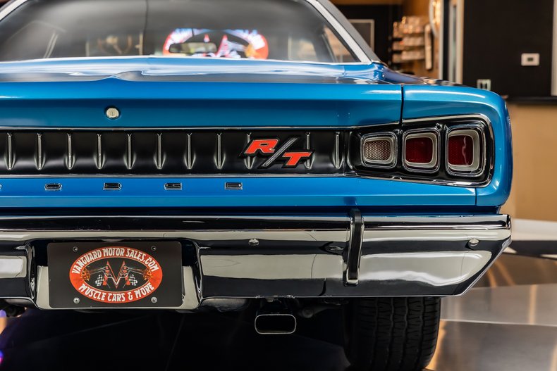 Dodge-Coronet-1968-Blue-Black-41