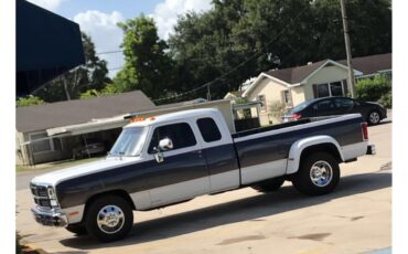 Dodge-D350-1993-WhiteGray-Gray-1