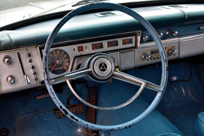Dodge-Dart-1964-White-Blue-39