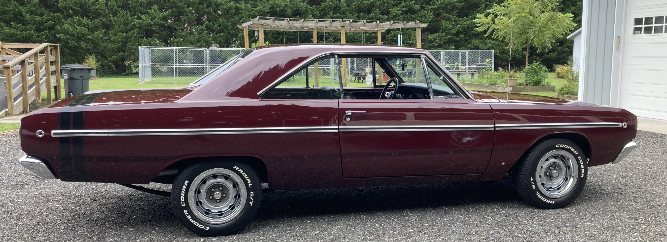 Dodge-Dart-270-1968-Burgundy-Black-10